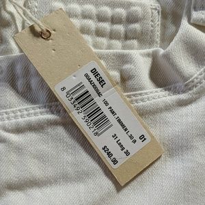 Diesel white jeans